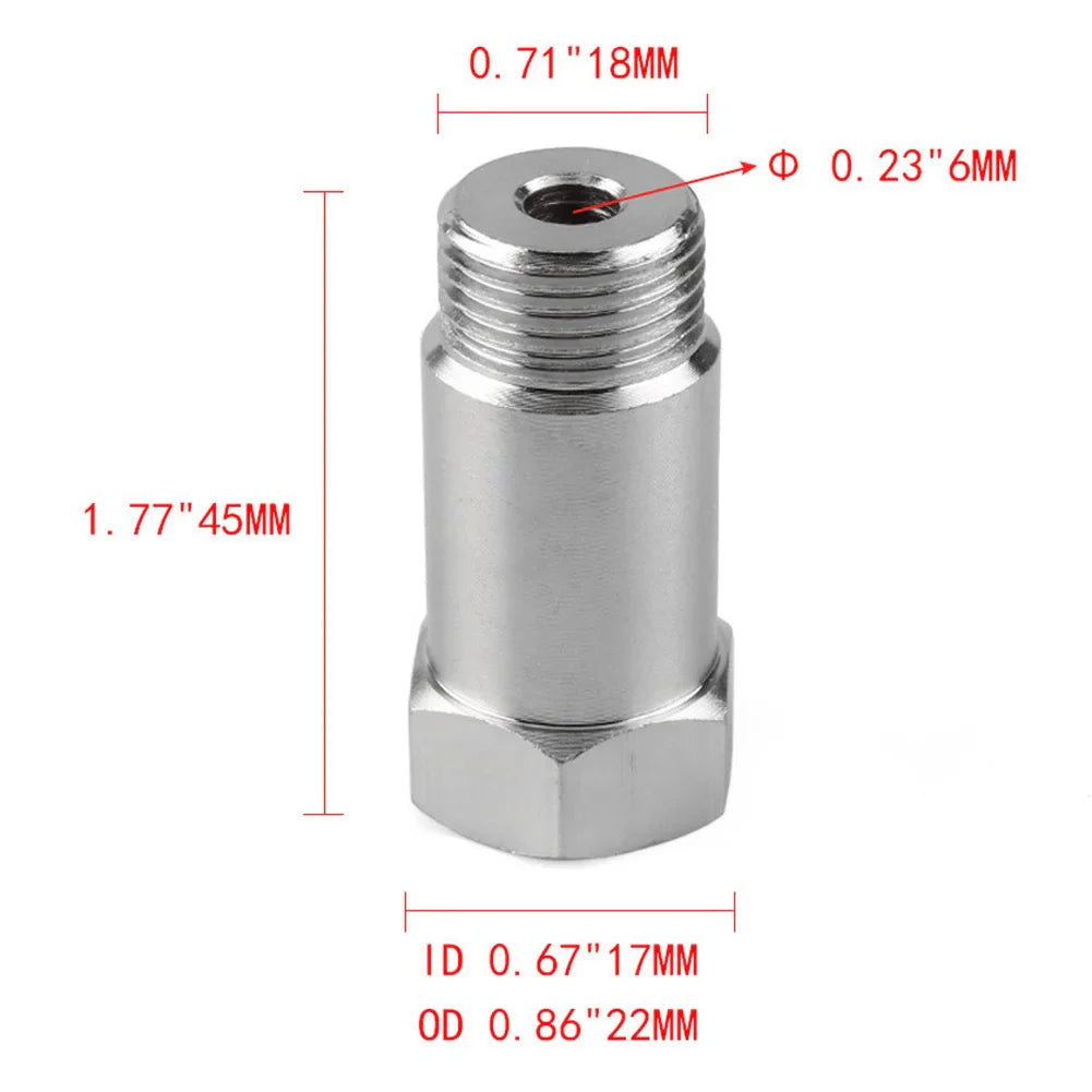 20-1PCS M18X1.5 Oxygen O2 Sensor Extender – CEL Fix, Check Engine Light Eliminator Adapter for Car