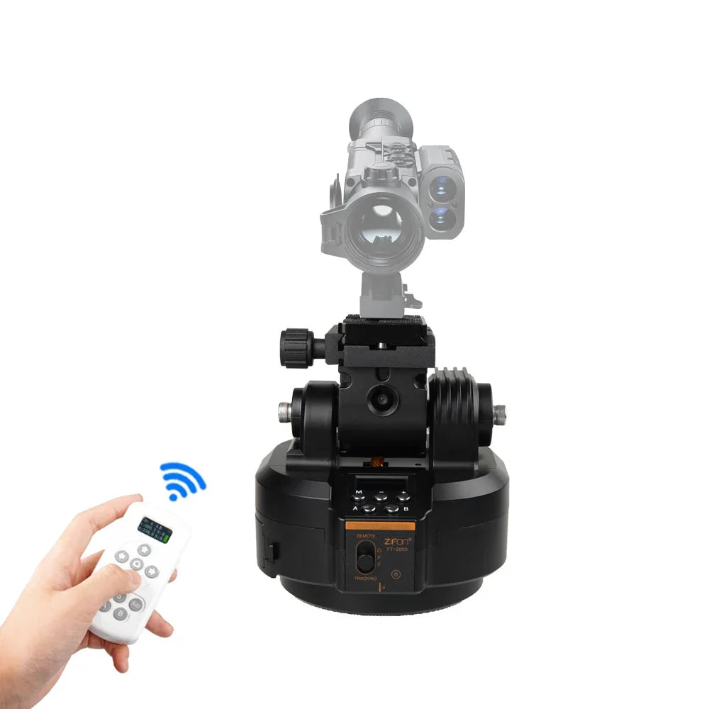 Thermal Imaging Camera Automatic Bracket - Remote Panning, Animal Observation, 2kg Load Capacity, Face Following Head Stabilizer