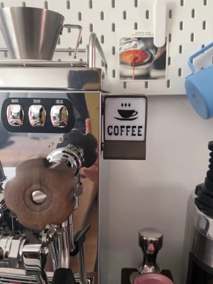 Coffee Shop Magnetic Fridge Stickers – Creative Convenience Store Light Signs, Luminous 711 Light Box Home Decor