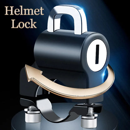 Neutral Helmet Lock for Electric Vehicles | Anti-Theft Motorcycle & Battery Safety Wire Rope Lock