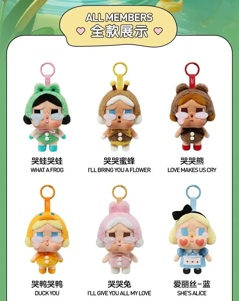 New Genuine Crybaby Crying Again Series Blind Box – Vinyl Face Doll Pendant Keychain Mystery Toy Gift