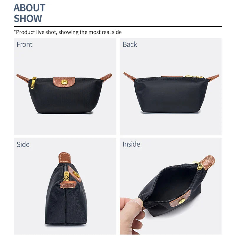Mini Exquisite Zero Wallet - Lightweight Dumpling Bag for Lipstick, Earphones, and Coin Purse, Portable Fashionable Storage for Women
