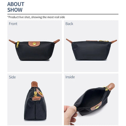 Mini Exquisite Zero Wallet - Lightweight Dumpling Bag for Lipstick, Earphones, and Coin Purse, Portable Fashionable Storage for Women