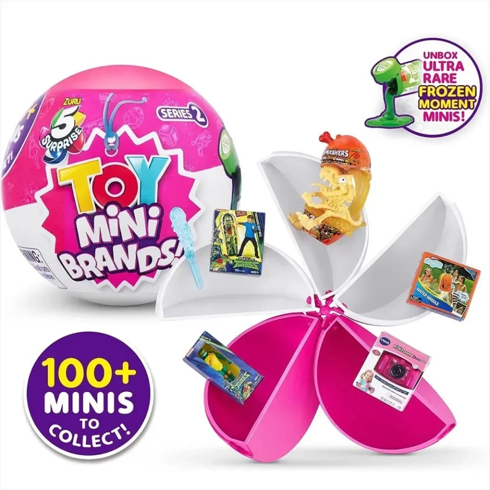 Zuru 5 Surprise Mini Brands – Original Mystery Blind Box Toy for Kids
