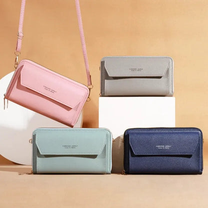 Summer Crossbody Bag for Women: Small Market Simple One Shoulder Bag - Double Layer Casual Body Bag for Mobile Phone, New Arrival