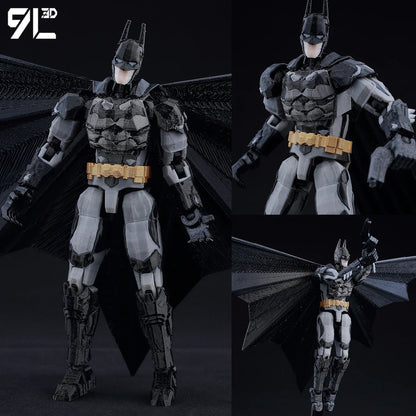 9L3D Superman & Batman Action Figures – Multi-Jointed Poseable LUCKY13 Titan13 Collectible Hero Toys