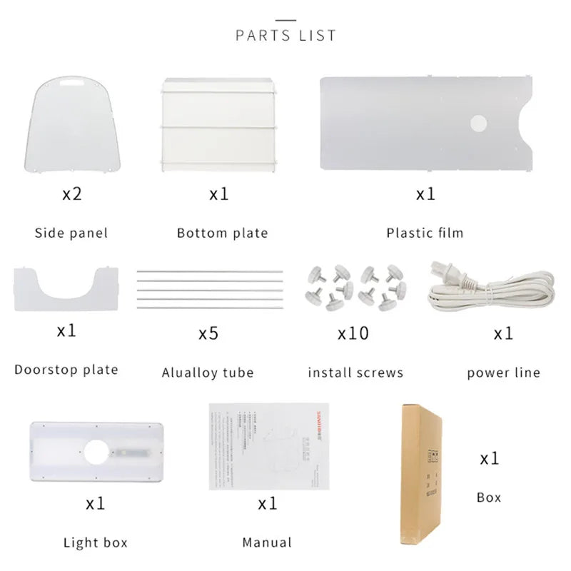 SANOTO LED Photograph Lightbox – Dimmable Photo Studio Softbox for Manicure & Tabletop Shooting