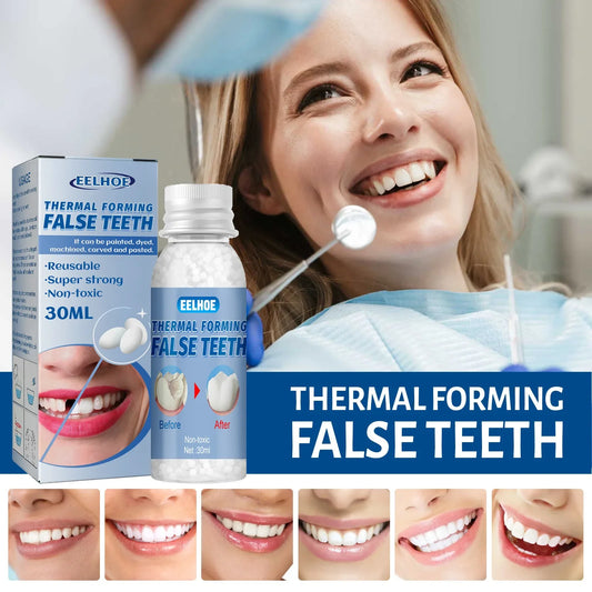 Resin False Teeth & Solid Gums — Temporary Filling Material for Dentistry, Oral Care, Denture Restoration 20/30ml