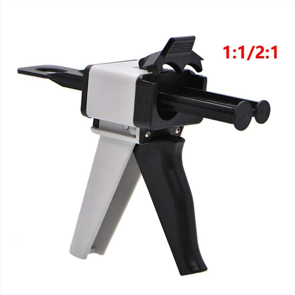 Dental Impression Mixing & Dispensing Gun – 4:1/10:1 Silicone Rubber Dispenser for Dentist Tools, Denspay Universal Gun