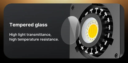 Ulanzi L024 40W RGB Video Light – 2500-6500K Bi-Color, 0-359° RGB COB Light with Mini Bowens Mount & 3400mAh Fill Light