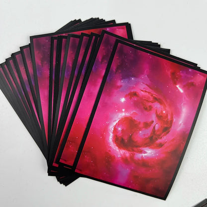 60PCS 66x91mm Matte Board Game Card Sleeves – TCG Trading Card Covers for MTG, YGO & Card Games