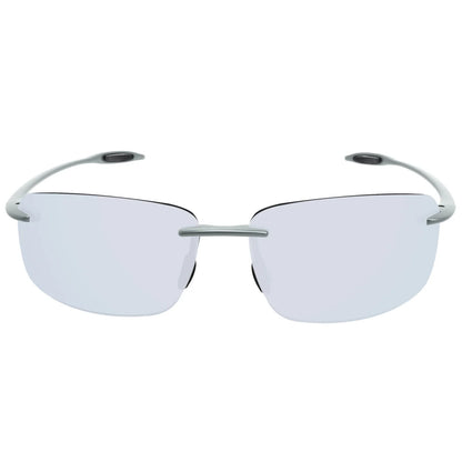 JULI Polarized Classic Sports Rimless Sunglasses – Ultralight Rectangle Frame for Men, Ideal for Fishing, Driving, UV400 Protection, Model MJ8009