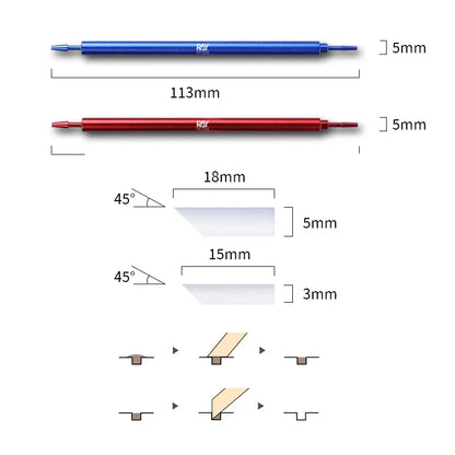 RAY Studio Metal Wiping Stick – Polyester Tip Cleaning Swab for Model Panel Liner Removal, Hobby Detailing & Precision Craft Work