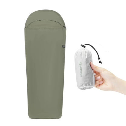 Naturehike Sleeping Bag Liner - 128g Ultralight Travel & Hiking Inner Blanket for Single Sleeping Bags