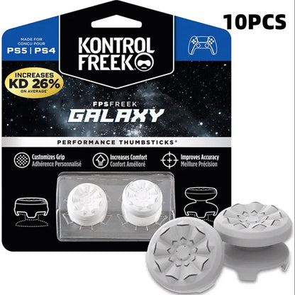 Freek Galaxy FPS Analog Stick Extender for PS4 & PS5 Controller – High-Rise Silicone Game Joystick Performance Cap