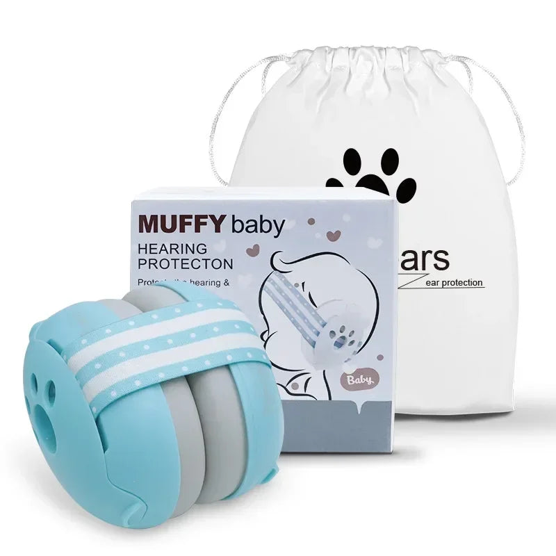 2-in-1 Baby Noise-Reduction Earmuffs – Adjustable Kids Ear Protection Headset for Sleep, Travel & Airplane Anti-Noise Comfort