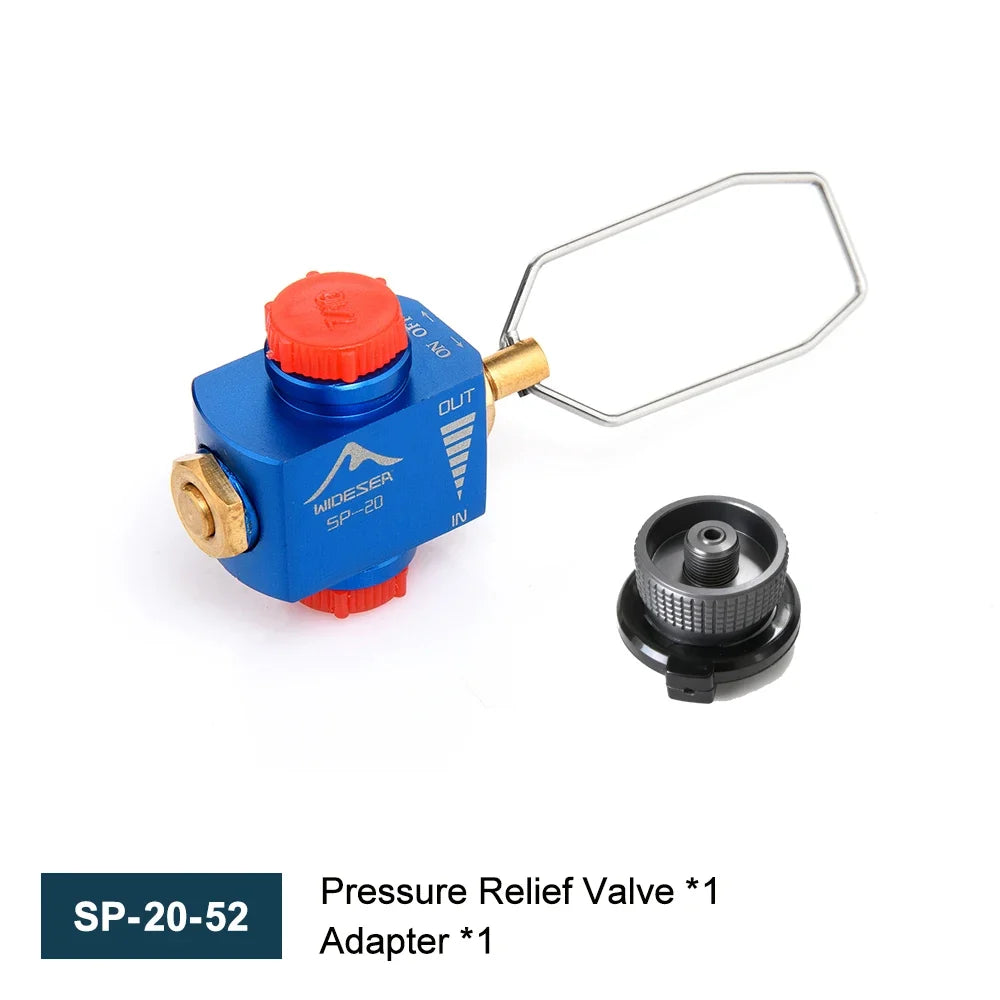 Widesea Camping Stove Propane Refill Adapter - LPG Butane Gas Filling Saver for Camping Stoves & Cylinders