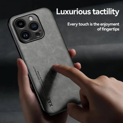 Luxury Leather Case for iPhone 15, 14, 13, 12, 11, Pro Max, Mini, XR | Shockproof Cover for XS Max, 8, 7, SE | Accessories