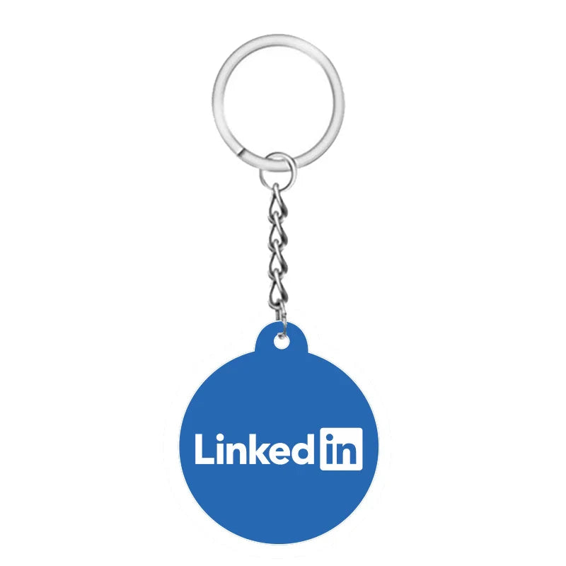 Instagram NFC Epoxy Key Tag – 13.56MHz RFID Proximity Keychain to Increase Followers