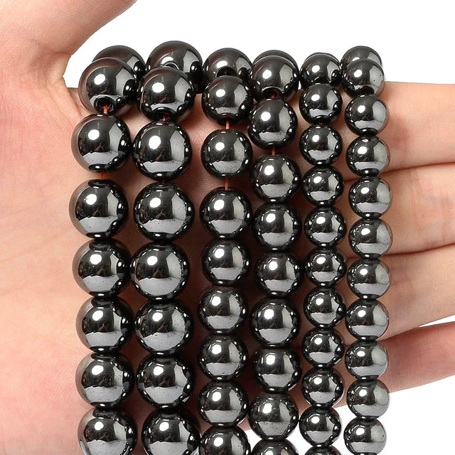 Natural Stone Round Beads 4-12mm Tiger Eye Lava Turquoise Jade for DIY Jewelry Making Bracelet Craft Supplies