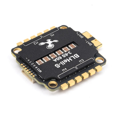 F405/F405HD & F7/F722 Flight Controller Stack with F4 V3S Plus FC + 60A 4-in-1 BLHeli_S ESC – 30.5×30.5mm for RC FPV Racing Drone