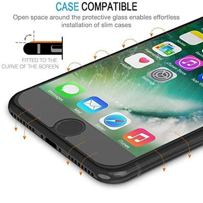5pcs Premium Tempered Glass Screen Protector – Compatible with iPhone 7, 8, 6, 6s Plus & SE 2020/2022