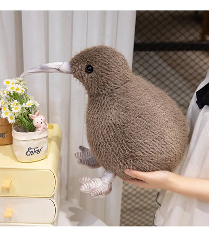 Soft Kiwi Bird Plush Toy — 20-35cm Cute Stuffed Animal Doll for Kids, Birthday Gift Toy