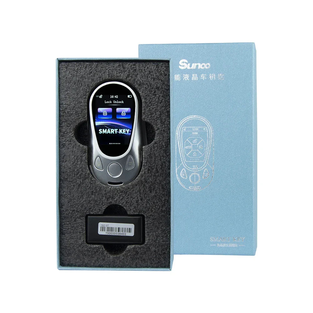 TK988 Universal Car Key – Modified LCD Smart Key for BMW, Benz, Kia, Ford, Audi, Jaguar, Lexus, Land Rover, Fiat, Peugeot, Hyundai, Nissan