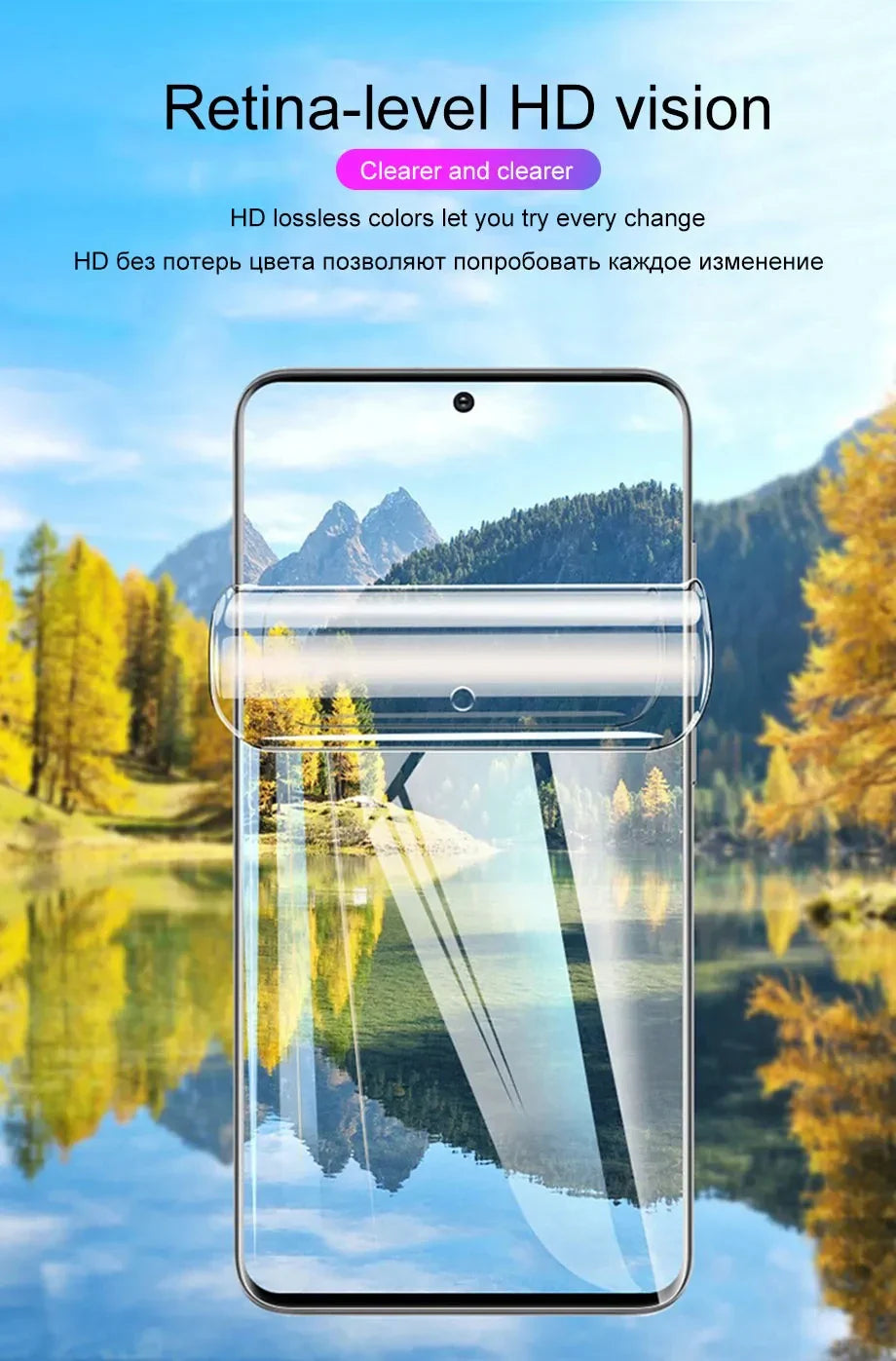 4Pcs Hydrogel Screen Protector for Samsung Galaxy S23/S22/S21/S20/S10/Ultra/Plus/FE/A14/A23/A34/A54