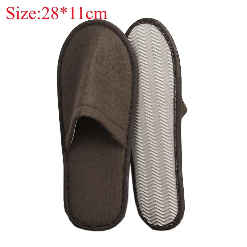 Winter Warm Plush Slippers for Women & Men – Non-Slip Fluffy Indoor House Slides for Bedroom Comfort Couple Home Shoes