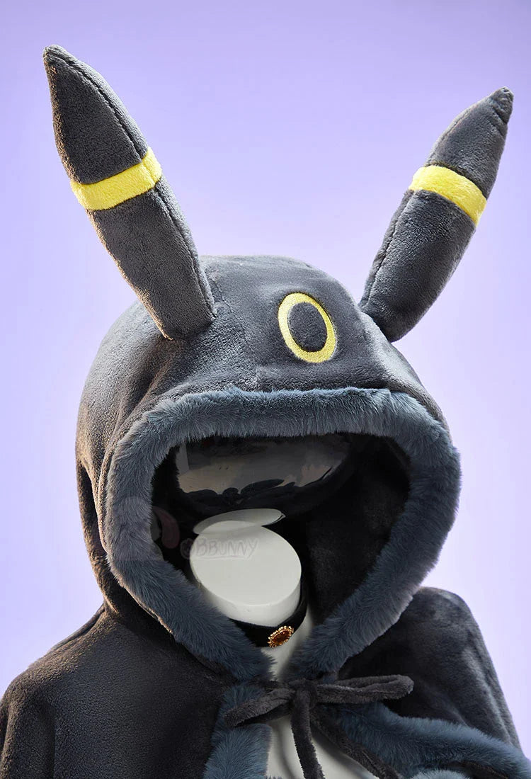 Anime Vaporeon Umbreon Sylveon Cosplay Costume - Sexy Cloak Dress Outfit for Women, Halloween & Christmas