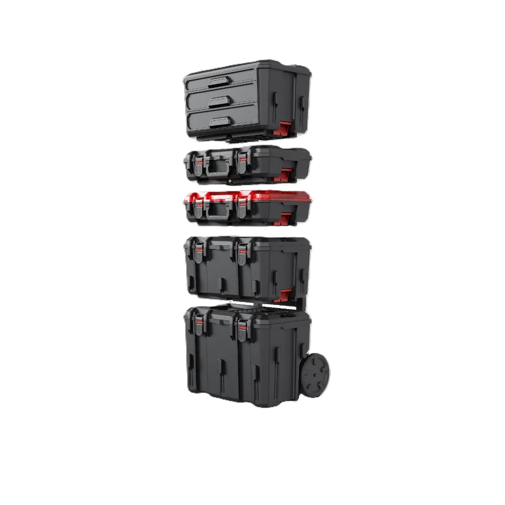 Hyper Stack 3-Drawer Tool Storage Box – Durable Organizer for Tools and Accessories