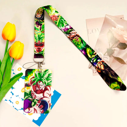 Dragon Ball Anime Lanyard – Credential Holder for Key, Card, Badge & Gym Keychain Accessories Gift