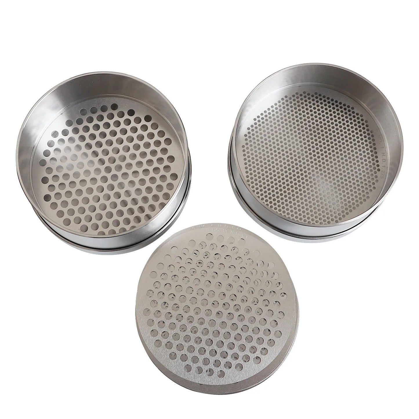Gem & Pearl Sorting Sieve Set – 0.15mm Thick Diamond Classification Screens 65mm & 80mm