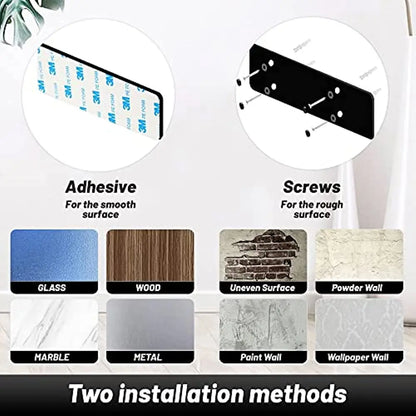 Wall Mount Paper Towel Holder with Damping Effect - Single Hand Operation, Under Cabinet Design for Kitchen and Bathroom