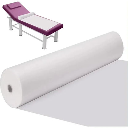 50 pcs Disposable Spa Massage Bed Sheets — Non-Woven Salon Mattress & Headrest Covers