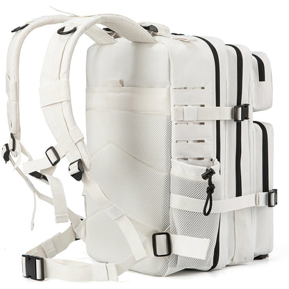 QT&QY 25L/45L Tactical Backpack – Outdoor Survival & Hiking Rucksack for Men & Women, Bug Out Bag with Bottle Holder