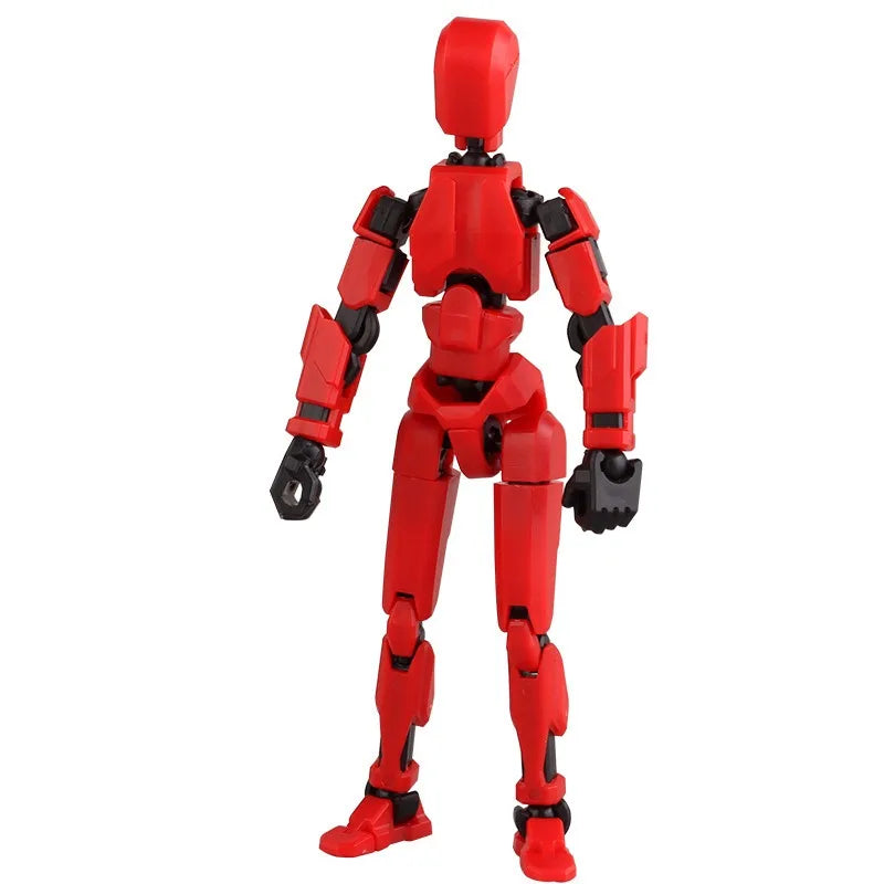 13-Joint Articulated Figure – Movable DIY 3D Printed Action Doll for Stop Motion & Animation