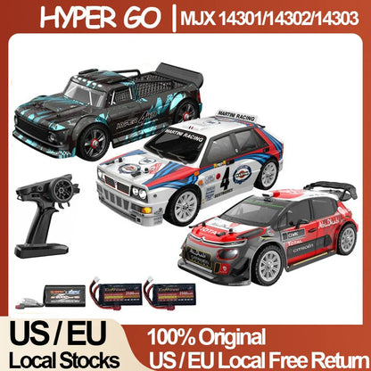 MJX 14301/14302/14303 1/14 RC Car — 55km/h Brushless HYPER GO 2.4G 4WD Off-Road High-Speed Remote Control Car Truck Hobby Toy
