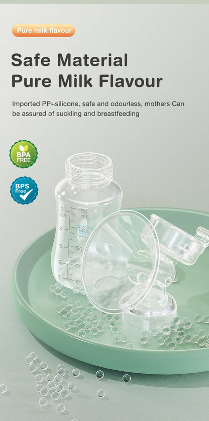 Dr.Isla Manual Breast Pump – BPA-Free Baby Nipple Suction Milk Feeding Bottle for Postpartum Care