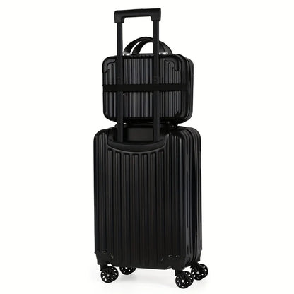 2-Piece Hardshell Luggage Set 20” + 14” – Lightweight Expandable Spinner Suitcases with 360° Wheels & TSA Lock
