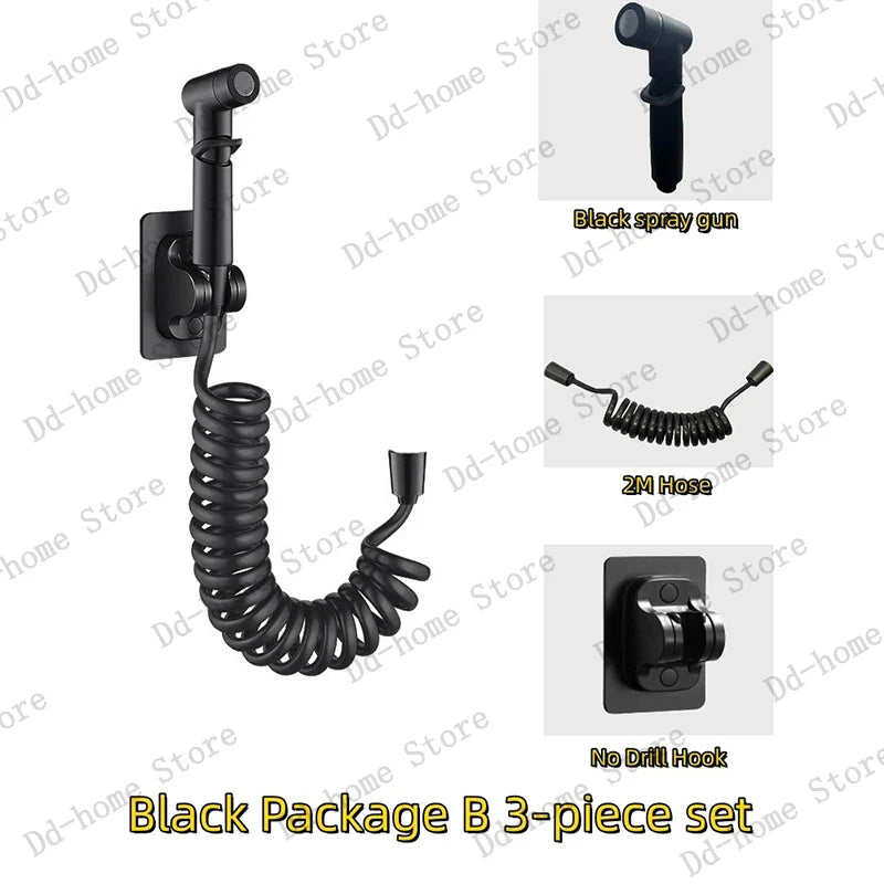 Handheld Bidet Spray Gun – Portable High-Pressure Cleaning Set for Bathroom, Women’s Washing & Toilet Hygiene