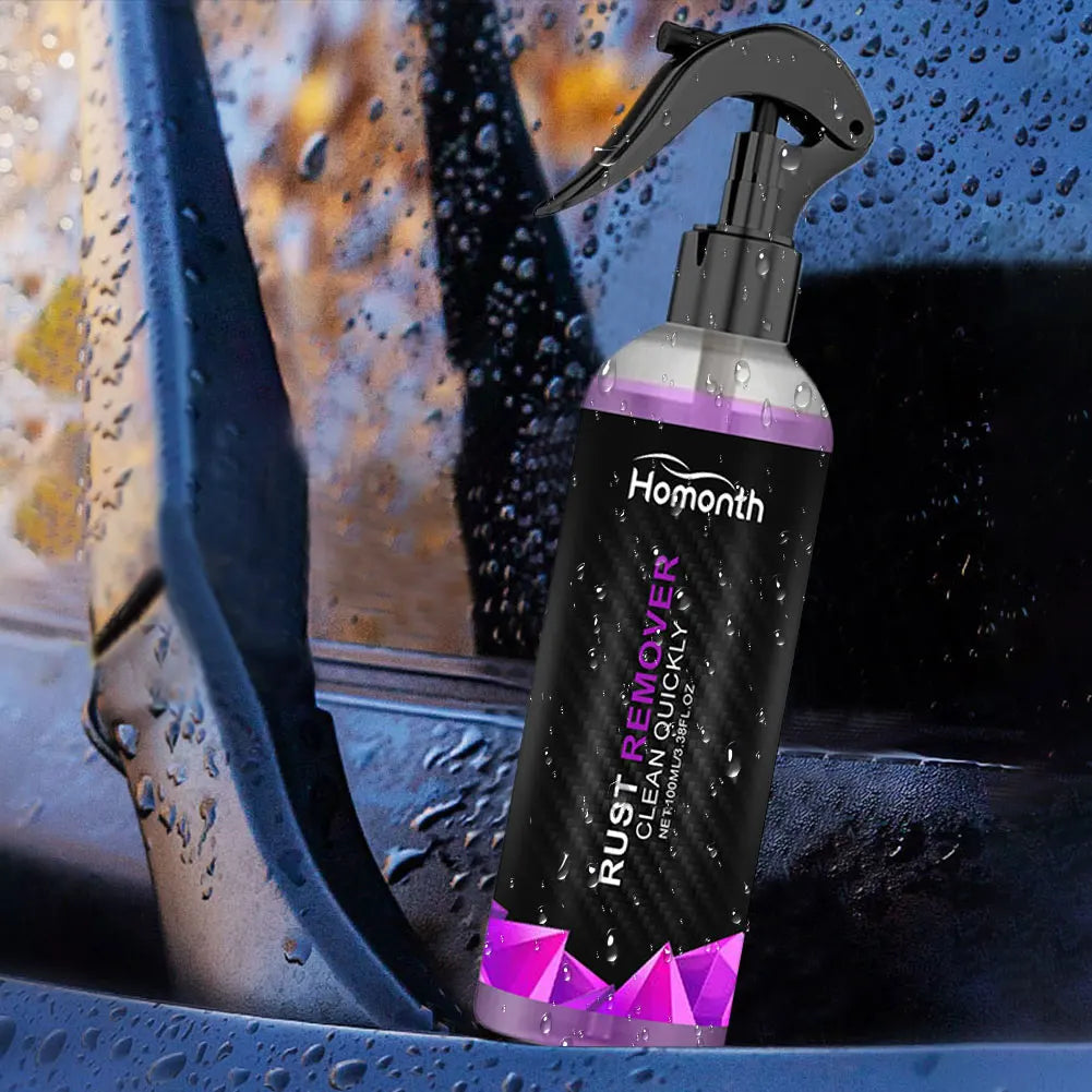 100ml Car Rust Inhibitor & Remover Spray – Derusting Solution for Car Wheel Hubs & Rust Removal Accessories
