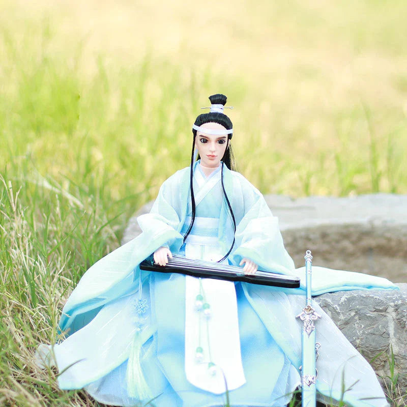 30cm 1/6 Prince Hero Man Doll – Chinese Ancient Costume Martial Arts Figure Desktop Decor Gift
