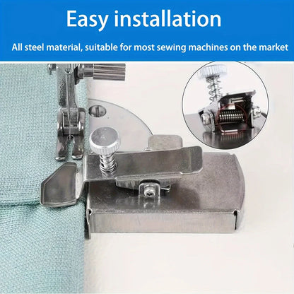 Magnetic Seam Guide - Multifunctional Sewing Ruler for Straight Lines, Hems & Machine Attachments