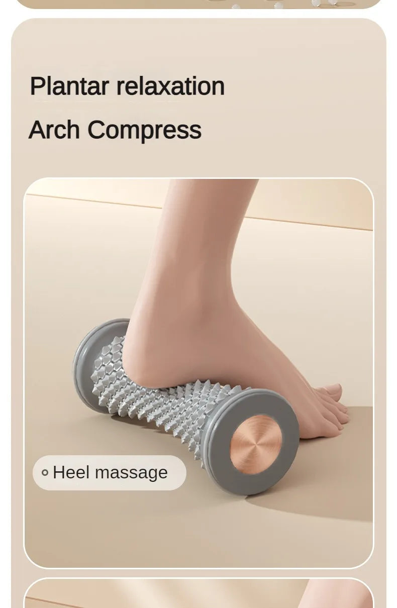 Foot Massage Roller & Yoga Massage Ball – Plantar Fascia & Muscle Relaxation Manual Foot Massager