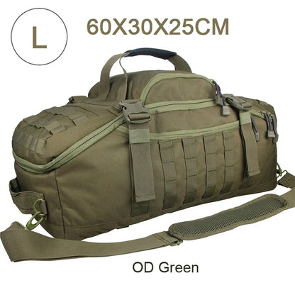 LQARMY Tactical Military Backpack – 30L/45L/80L 3-in-1 Gym, Camping, Travel Bag