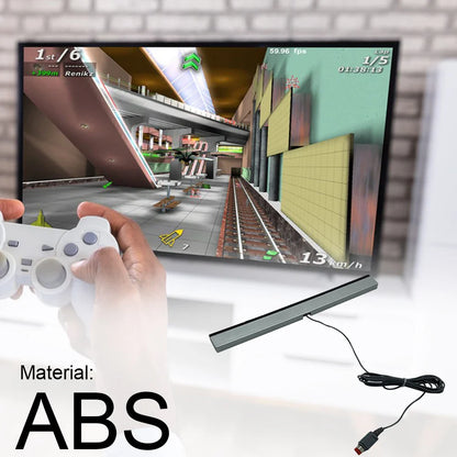 Wired IR Sensor Bar for Nintendo Wii – Motion Receiver with Extension Cord
