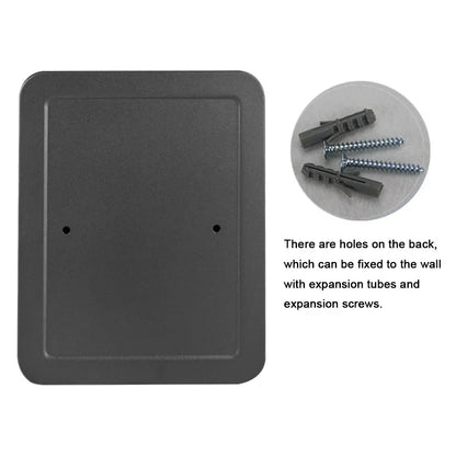 Combination Key Cabinet – Wall-Mounted 20 Key Organizer with Key/Code Lock for Secure Key Storage