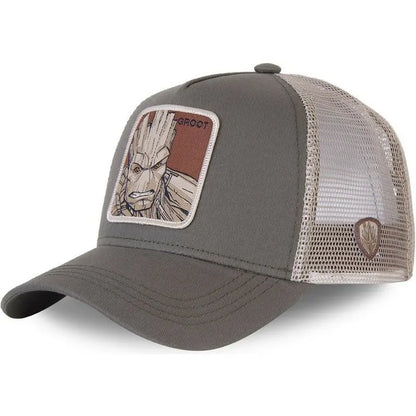 Marvel Superhero Baseball Cap – Spider-Man, Iron Man, Hulk, Captain America, Venom & Rocket Raccoon Anime Sports Leisure Hat
